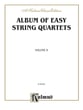 ALBUM OF EASY STRING QUARTETS #2 cover